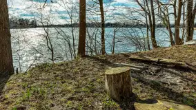 Jezioro Ublik Wielki i połączenie z Ublikiem Małym, marzec 2024 r. - zdjęcie 18