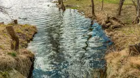 Jezioro Ublik Wielki i połączenie z Ublikiem Małym, marzec 2024 r. - zdjęcie 21