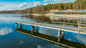 Wiosenny spacer nad jeziorem Wydmińskim, marzec 2024 r. - zdjęcie 23