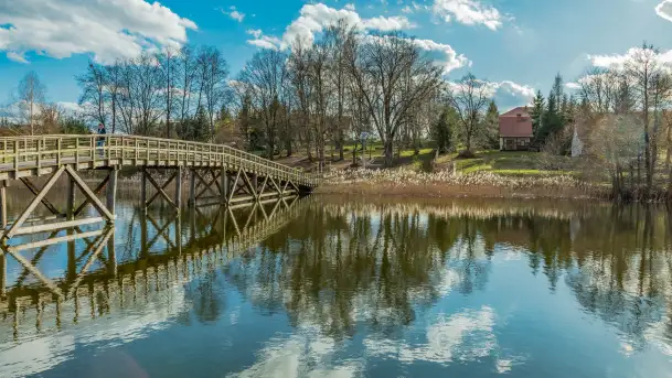 Wiosenny spacer nad jeziorem Wydmińskim, marzec 2024 r. - zdjęcie 8
