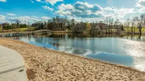 Wiosenny spacer nad jeziorem Wydmińskim, marzec 2024 r. - zdjęcie 14