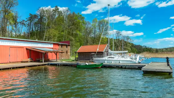 Port i Ośrodek Wypoczynkowy Wodnik, Ruciane Nida, kwiecień 2024 r. - zdjęcie 11