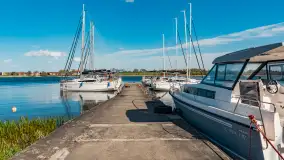 Słoneczne popołudnie w Marina Sośnica w Rynie, kwiecień 2024 r. - zdjęcie 17