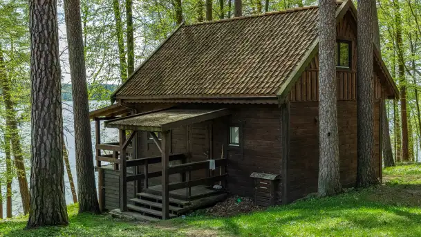Zdjęcia: Atrakcyjne noclegi w domkach nad jeziorem Nidzkim: Ośrodek Wypoczynkowy Wodnik - zdjęcie 8