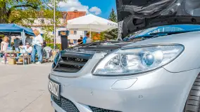 Zlot fanów Mercedesa, Giżycko, kwiecień 2024 r. - zdjęcie 43