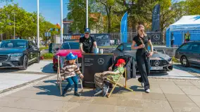 Zlot fanów Mercedesa, Giżycko, kwiecień 2024 r. - zdjęcie 8