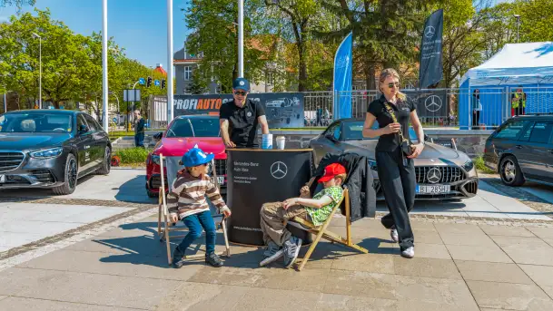 Zlot fanów Mercedesa, Giżycko, kwiecień 2024 r. - zdjęcie 8