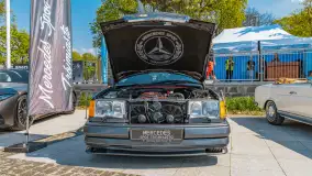 Zlot fanów Mercedesa, Giżycko, kwiecień 2024 r. - zdjęcie 3