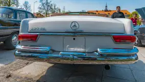 Zlot fanów Mercedesa, Giżycko, kwiecień 2024 r. - zdjęcie 16