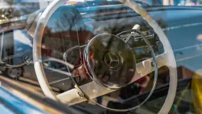 Zlot fanów Mercedesa, Giżycko, kwiecień 2024 r. - zdjęcie 11