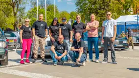 Zlot fanów Mercedesa, Giżycko, kwiecień 2024 r. - zdjęcie 10