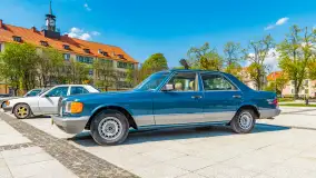 Zlot fanów Mercedesa, Giżycko, kwiecień 2024 r. - zdjęcie 55