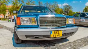 Zlot fanów Mercedesa, Giżycko, kwiecień 2024 r. - zdjęcie 32