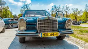 Zlot fanów Mercedesa, Giżycko, kwiecień 2024 r. - zdjęcie 46