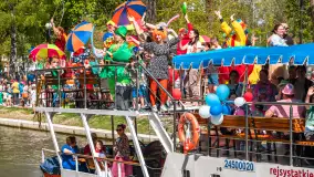 Rozpoczęcie sezonu 2024, parada jednostek pływających w Giżycku - zdjęcie 80