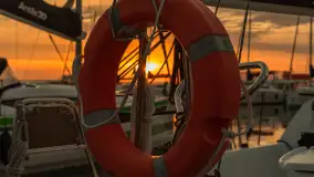 Wschód słońca nad jeziorem Niegocin, AZS Wilkasy, maj 2024 r. - zdjęcie 10