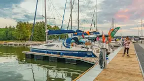 Otwarcie przystani Nautica w Kolonii Rybackiej, maj 2024 .r - zdjęcie 8