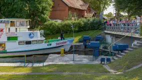 Śluza Guzianka I przed remontem, sierpień 2018 rok - zdjęcie 40