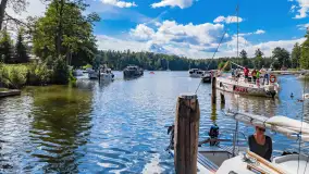 Śluza Guzianka I przed remontem, sierpień 2018 rok - zdjęcie 17