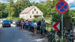 Śluza Guzianka I przed remontem, sierpień 2018 rok - zdjęcie 8