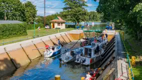 Śluza Guzianka I przed remontem, sierpień 2018 rok - zdjęcie 21