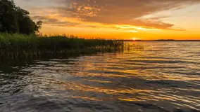 Zachód słońca w przystani Rajcocha, lipiec 2024 r. - zdjęcie 52