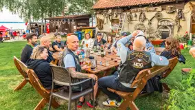 VIII Mazurski Zlot Motocyklowy, Rydzewo, czerwiec 2024 r. - zdjęcie 92