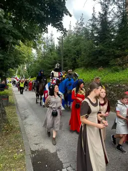 Średniowieczne klimaty gościły w Rynie na Mazurach - zdjęcie 19