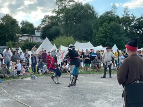 Średniowieczne klimaty gościły w Rynie na Mazurach - zdjęcie 3