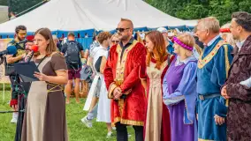 Festiwal Kultury Średniowiecza Masuria 2024, fotorelacja - zdjęcie 41