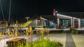 Przystań Nautica nocą, wrzesień 2024 r. - zdjęcie 16