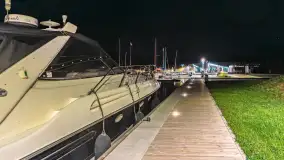 Przystań Nautica nocą, wrzesień 2024 r. - zdjęcie 46