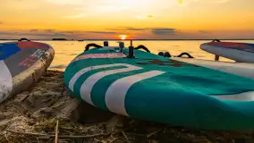 Sierpniony zachód nad jeziorem Dargin 2024 - zdjęcie 4