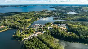 Jezioro Kisajno i port Łabędzi Ostrów, koniec września 2024 r. - zdjęcie 4