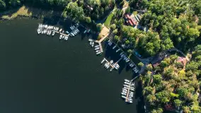 Jezioro Kisajno i port Łabędzi Ostrów, koniec września 2024 r. - zdjęcie 13