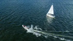Regaty Bocianie Gniazdo Sailing Cup 2024 raz jeszcze, z lotu ptaka - zdjęcie 12