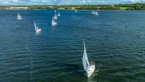Regaty Bocianie Gniazdo Sailing Cup 2024 raz jeszcze, z lotu ptaka - zdjęcie 20