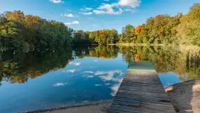 Jesień w Gizycku przy Boyen Water Park, październik 2024 r. - zdjęcie 24