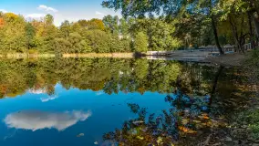 Jesień w Gizycku przy Boyen Water Park, październik 2024 r. - zdjęcie 17