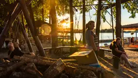 Zachód słońca nad jeziorem Bocznym, Marina Lester Club, lipiec 2024 r. - zdjęcie 11