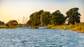 Sierpniowy zachód słońca, jezioro Kisajno i mazurska przyroda - zdjęcie 9