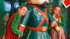 Przystań Świętego Mikołaja w Gwarku – Mazury Zimą Pełne Magii - zdjęcie 26