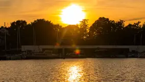 Zachód słońca, port 110, Iława - zdjęcie 20