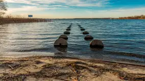 Słoneczny, późno jesienny dzień nad Niegocinem, grudzień 2024 r. - zdjęcie 19