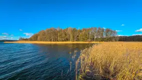 Łabędzi Ostrów w Pięknej Górze w jesiennych barwach - zdjęcie 12