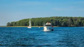 Początek września nad jeziorem Kisajno z wody - zdjęcie 13