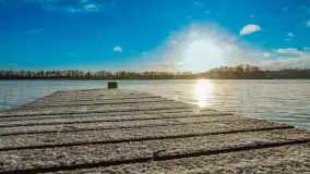 Zimowe mobilne biuro Mazury24, czyli Arek na biwaku, grudzień 2024 r. - zdjęcie 14