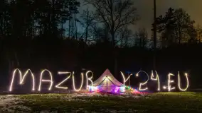 Zimowe mobilne biuro Mazury24, czyli Arek na biwaku, grudzień 2024 r. - zdjęcie 10