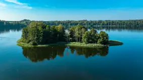 Wrześniowe Mazury z drona cz. II 2024 r. - zdjęcie 23