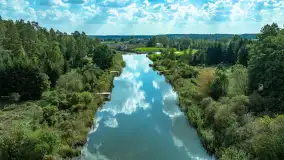 Kanał Jegliński z drona, wrzesień 2024 r. - zdjęcie 12